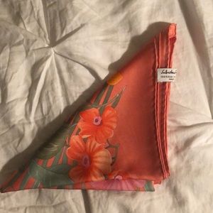 Salvatore Ferragamo Floral Silk Scarf